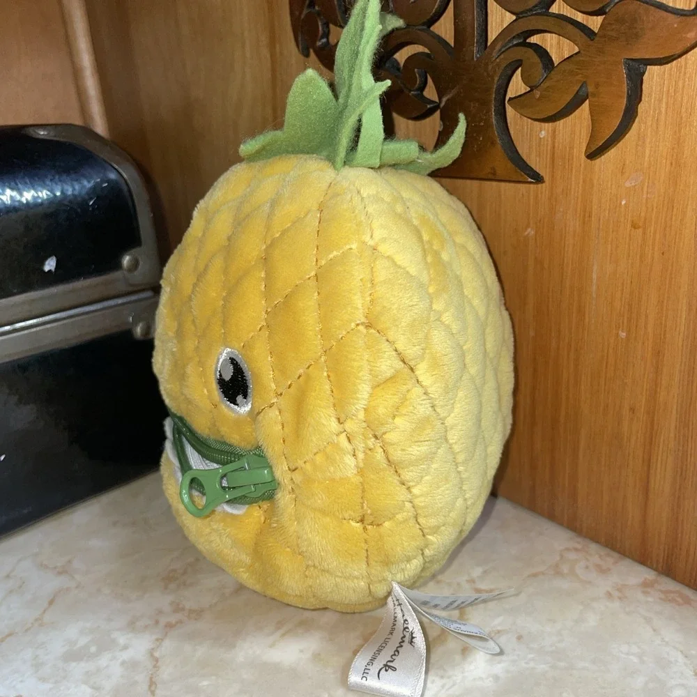 Pineapple Zipper Mouth‎ Hallmark Stuffed Plush 6
